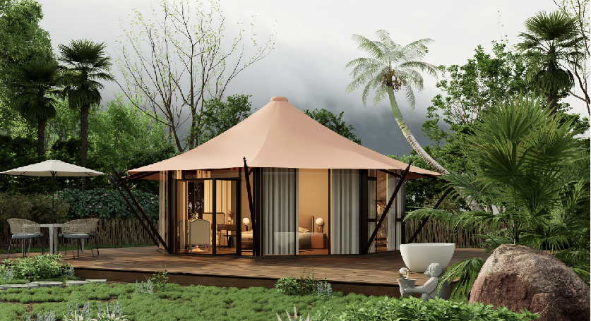 洋县异形篷房定制：专属设计赋能，打造城市户外专属名片