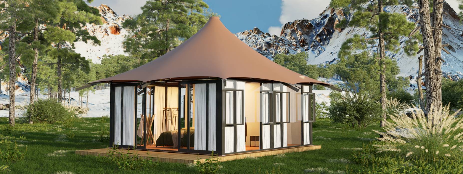 洋县多边形帐篷厂家